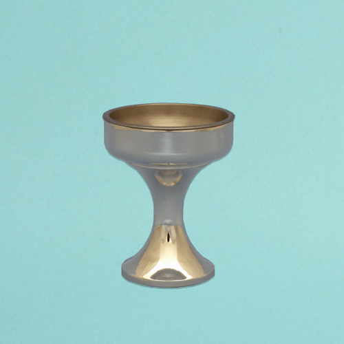 SILVER Rice Cup