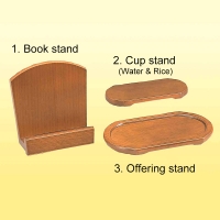 Oak Offering stand
