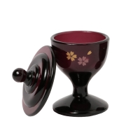 GLASS Water Cup Purple