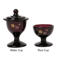 GLASS Water Cup Purple